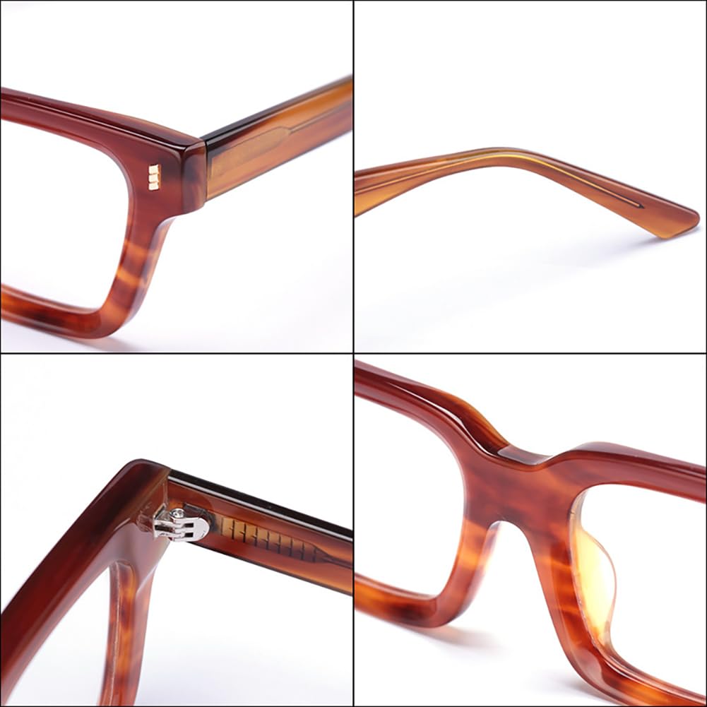 JIETIAN Nuevas Gafas de Sol fotocromáticas para Leer al Aire Libre con Montura Retro y Lentes asféricas de Resina de 1,56/UV400,04,+1.25