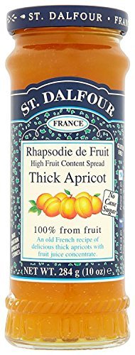 (2 Pack) - St Dalfour - Apricot Fruit Spread | 284g | 2 PACK BUNDLE