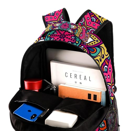 Sac à dos d'école pour adolescents résistant et spacieux contre le mal de dos