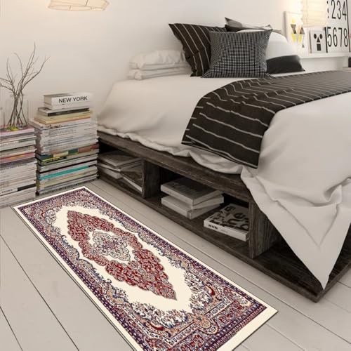 Alfombra pasillo vintage transitable para proteger el suelo de la cocina 3