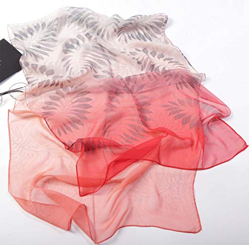 Image of Acotavie Scarfs for Women Lightweight Fashion Scarves Print Floral Pattern Scarf Shawl Wraps