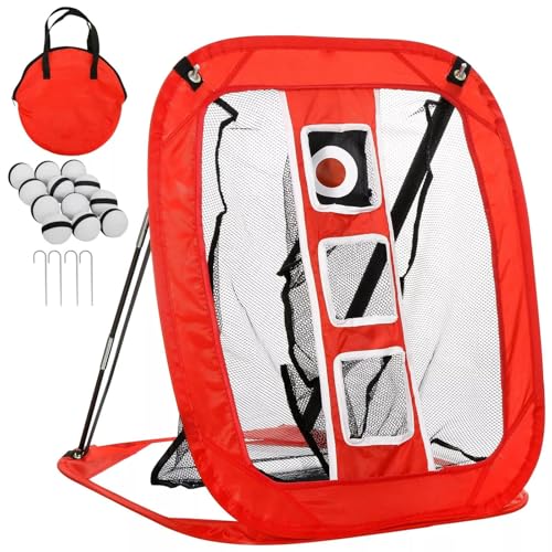 Venbytech for Golf Chipping Net Golfing Target Accessories Backyard Practice Outdoor/Indoor