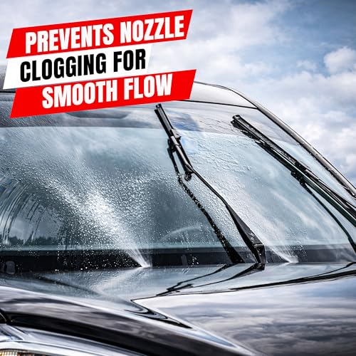 Image of Windshield Washer Fluid Concentrate for Car| 300ml | Streak-Free Glass Cleaning | Removes Dust, Bugs & Road Grime | 20ml Dilution per 1L Water | Safe for Wiper Blades & Car Glass