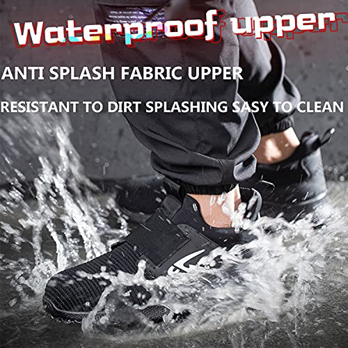 Veiligheidsschoenen Heren Dames Werkschoenen Met Stalen Neus Lichte Werkveiligheidsschoenen Asportieve Stalen… - Image 4