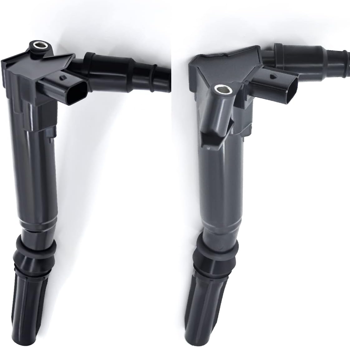 MAS Set of 8 Ignition Coils Pack & Wires Set Compatible with Ford F150 F250 F350 E350 Super Duty Lobo 6.2L V8 Replacement for UF631 UF639 AL3Z-12029-B AL3Z-12029-A (4 Right and 4 Left)