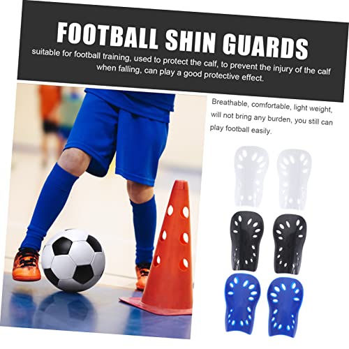Espinilleras de fútbol de plástico con alta absorción de impactos 2