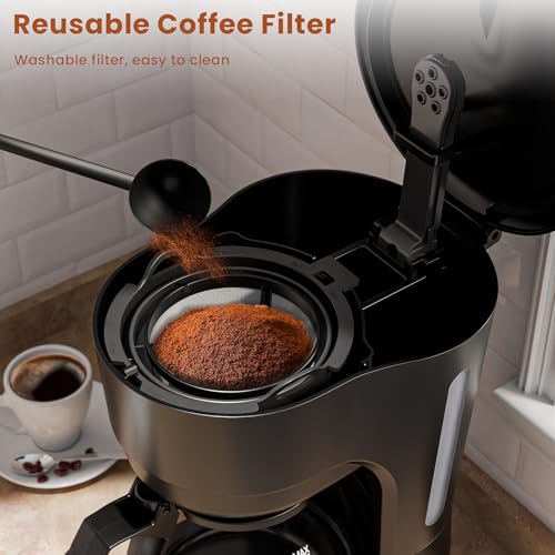 WAA 5 Cup Programmable Drip Coffee Maker
