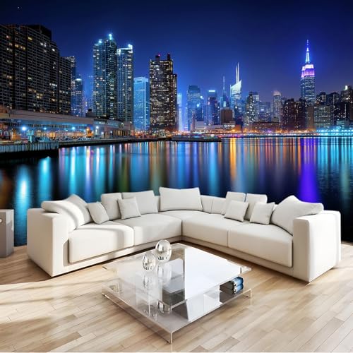 Vlies Fototapete Wasserfall 250 x 175 cm, Foto Tapete...