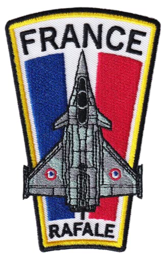 FROM HAWAII WITH LOVE - D616 - Ecusson Patch Brodé Thermocollant - 10 cm x 6,5 cm - Rafale Avion Chasse Militaire Armée France