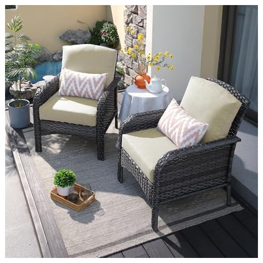 Comfortable Outdoor Wicker Sofa Set for Relaxing