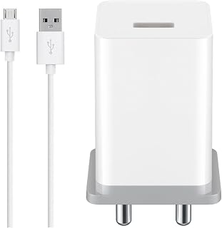 Charger for Poco C55 Charger Original Adapter Like Wall Charger | Mobile Fast Charger | Android USB Charger with 1 Meter M Price In India