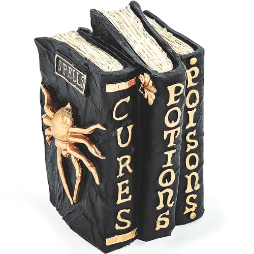 Fun Express Witch and Wizard Spellbook Tabletop Halloween Decoration - Halloween Home Decor