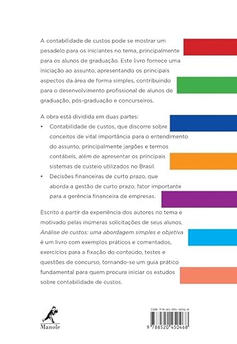 Análise de custos: Uma abordagem simples e objetiva