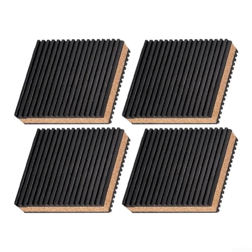 Tappetini in sughero di gomma, set di tappetini compositi in sughero per assorbimento degli urti e riduzione del rumore per uso domestico industriale