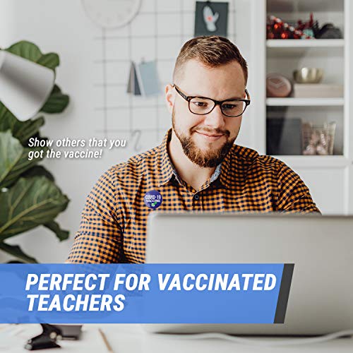 image for TUCO DEALS 1.5 inch Round - Vaccine Pins Pinback Buttons Badges - Vacc