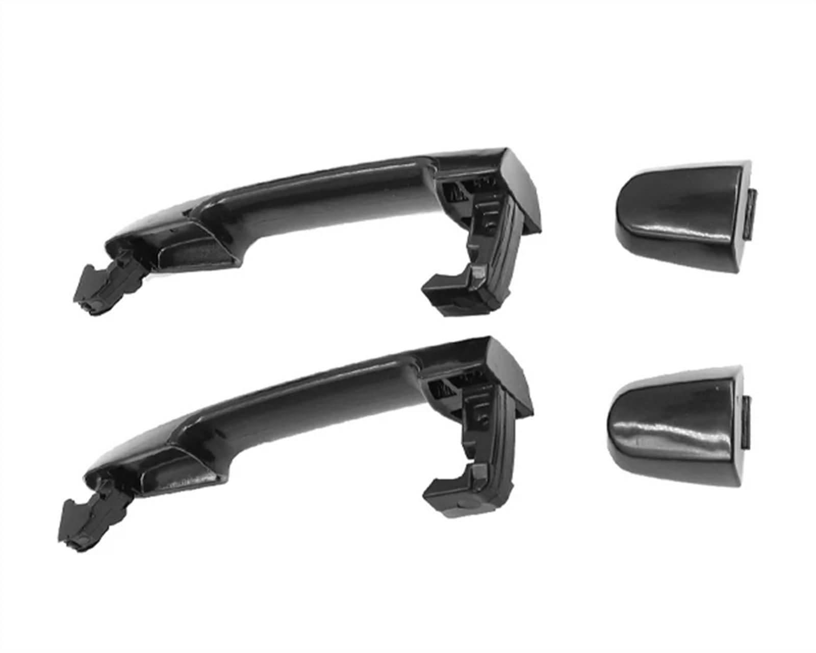 Lzbzhb 2X 69211-Aa020 Rl Rr Car Exterior Outsidedoor Handle Car Side Door Handle Exterior Decoration For Toyota For Yaris For Corolla For Prius For Rav4 For Solara For Highlander For Matrix(2X 69211-Aa020 Rl Rr)