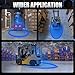 New LED Forklift Safety Light Blue Arc Forklift Warning Light Warehouse Pedestrian Area Spotlight 30W DC 10-110V