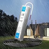 【IP67 Imperméable】Étui en métal en aluminium facilite la dissipation de chaleur, garantissant que l'appareil est 100% étanche et frais. L'intérieur est rempli de colle étanche pour protéger la résistance de fonctionnement des composants et assurer la stabilité à long terme et la durée de vie. Rencontre le niveau étanche IP67, adapté à l'intérieur et à l'extérieur.