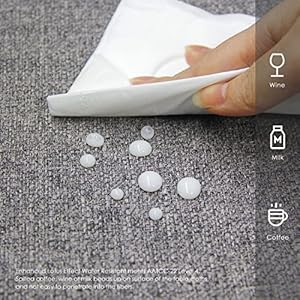 BALCONY & FALCON Rectangle Tablecloth Washable Wrinkle Resistant and Water Proof Table Cloth Decorative Linen Fabric Tablecloths for Dining Parties Kitchen Wedding and Outdoor Use (Gray, 55x70) BALCONY FALCON Rectangle Tablecloth Washable Wrinkle Resistant and Water Proof Table Cloth Decorative Linen Fabric Tablecloths for Dining Parties Kitchen Wedding and Outdoor Use Gray 55×70