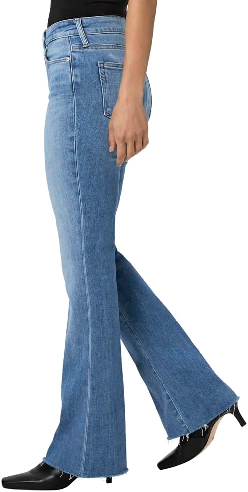 PAIGE Women's Hr Lauren Canyon 32in Sm Bltlps Raw Hem