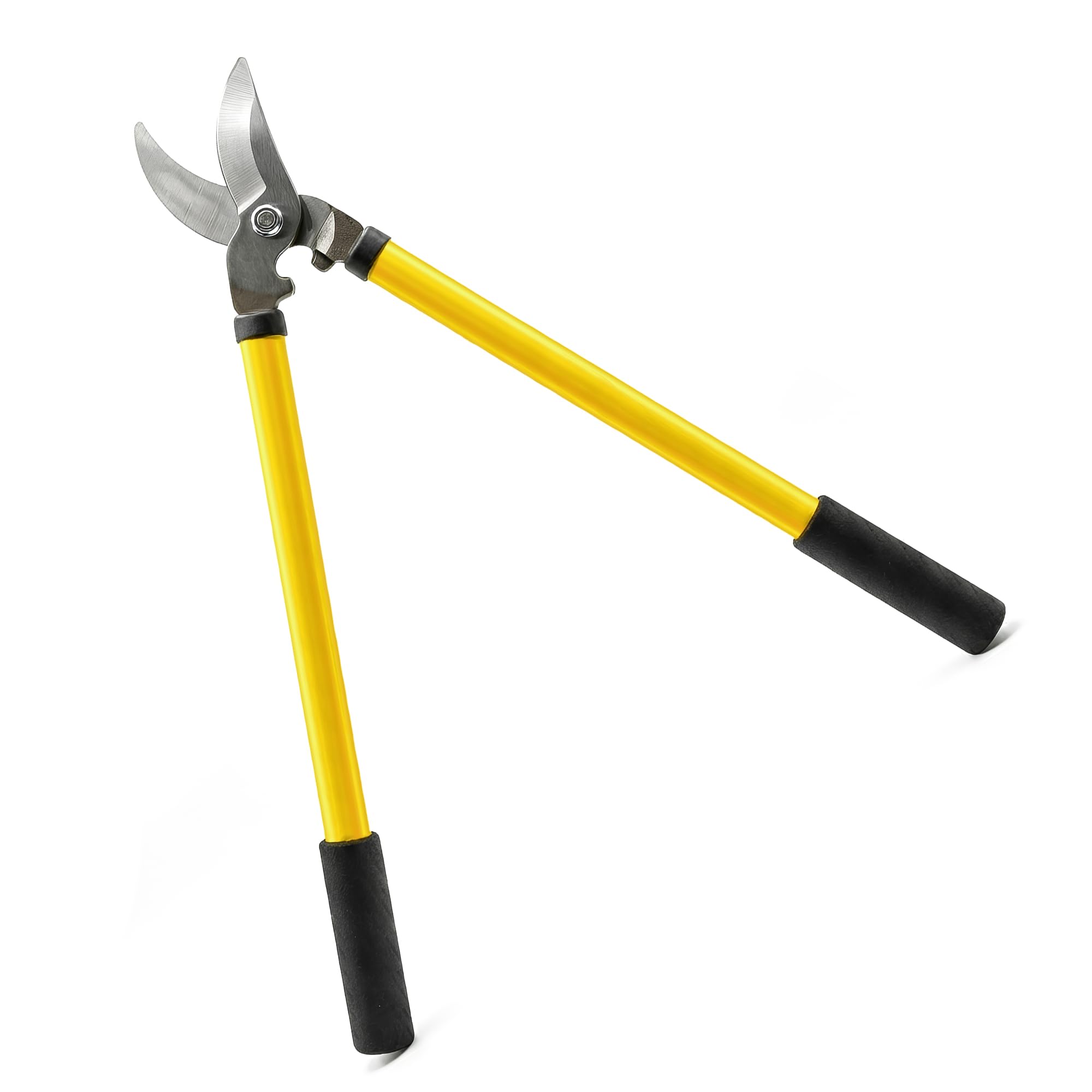 ZAVIA Bypass Loppers for Gardening | Bypass Lopping Shears with Sharp Steel Blade, Tubular Handle & Foam Grip | Garden Lopper for Cutting Live, Green & Woody Stems