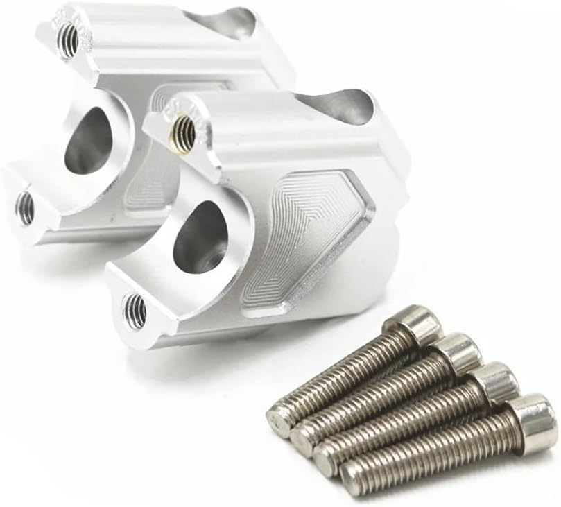 オートバイアクセサリー オフセットハンドルバーライザーマウントクランプアダプター F650GS 08-17用 ハンドルバーライザー