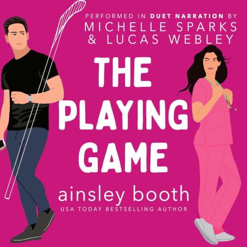 Diseño de la portada del título The Playing Game