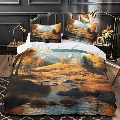 Housse de couette hypoallergénique grand format pour grand lit double - 2