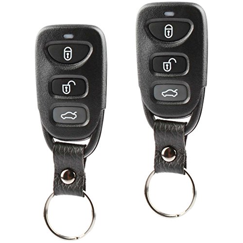 Car Key Fob Keyless Entry Remote fits 2011-2015 Hyundai Sonata (OSLOKA-950T), Set of 2