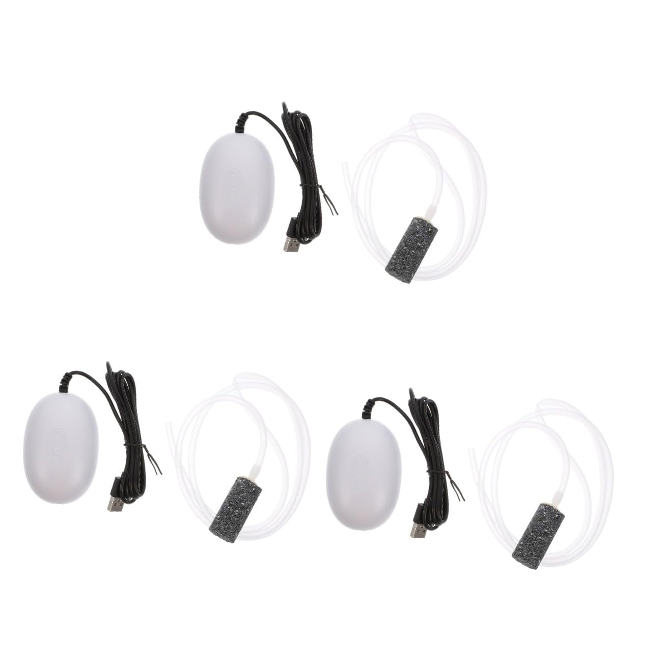 Sosoport Bomba de oxigeno USB Bomba de Aire USB para pecera Bomba de Aire para pecera Auto Aireador de Bomba de Aire del Tanque de Peces de Accesorio para AbS