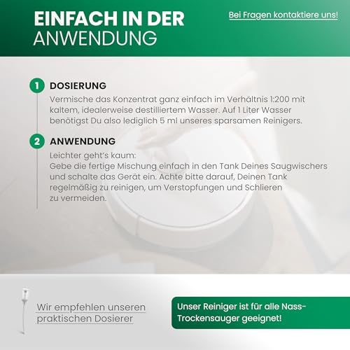 BiOHY Reinigungsmittel für Saugwischer mit Frischeduft (1l Flasche) – Ansicht 4
