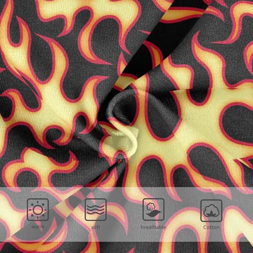 Little Girl Underwear Toddler Panties Kids Undies Red Flame Soft Cotton Briefs 2T-8Y3