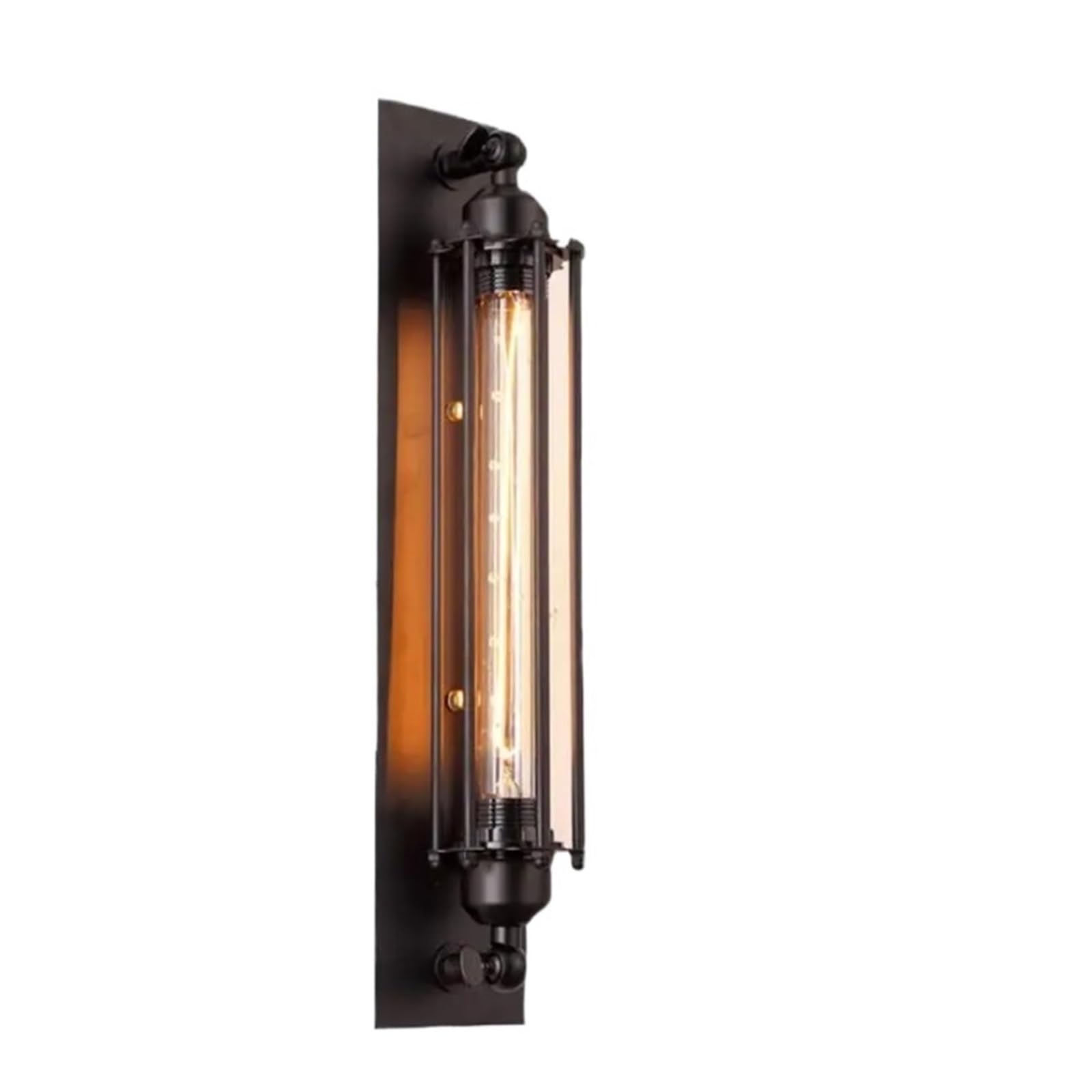 KOESRXNQW Antique Grow Flute Wall Lamp Wrought Iron American Industrial Style Retro Restaurant Corridor Aisle Lighting Decor Joy Flexible Adjustment