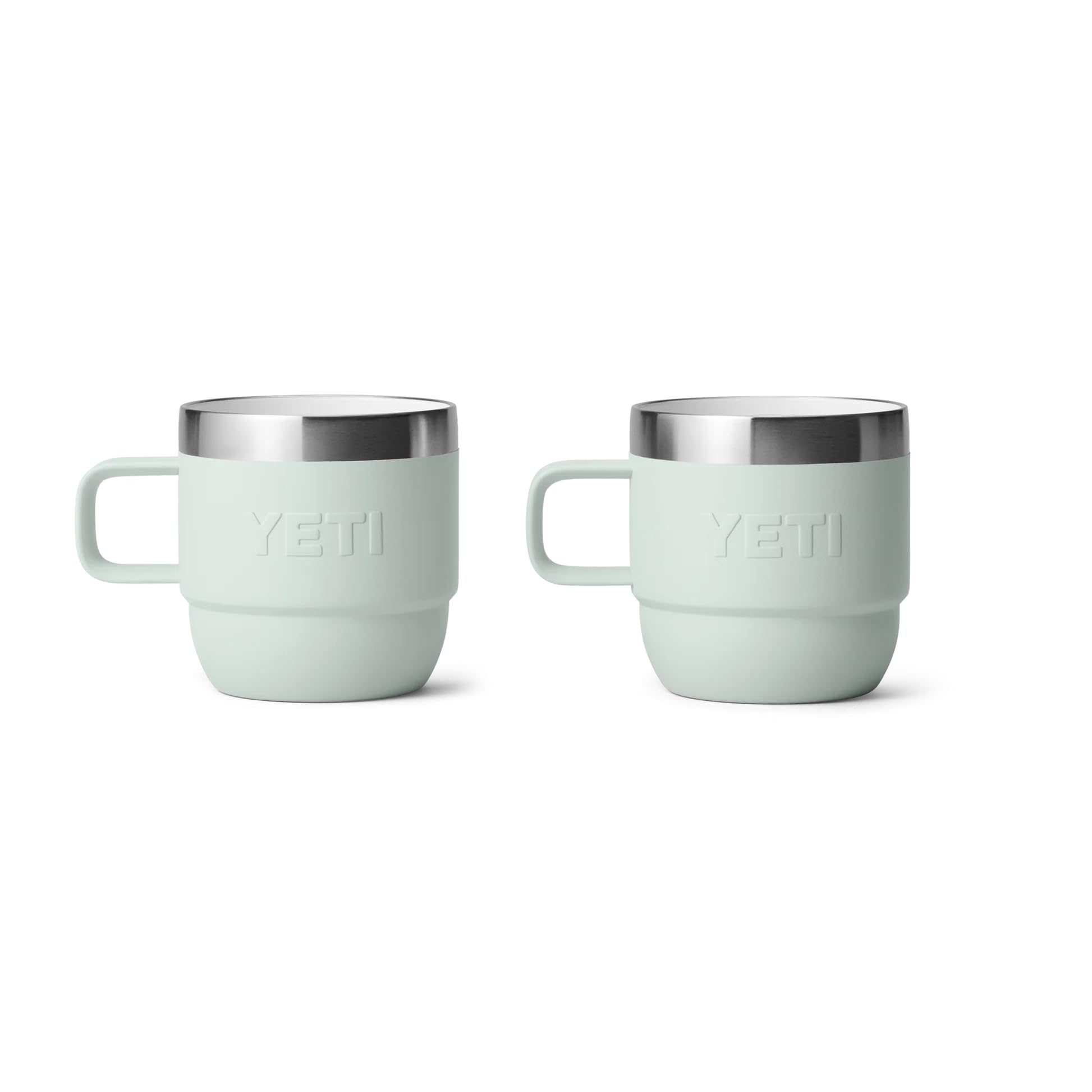 YETI Rambler Taza apilable con revestimiento de cerámica DuraSip, Ridgeline, 2 paquetes de 6 oz (177 ml)