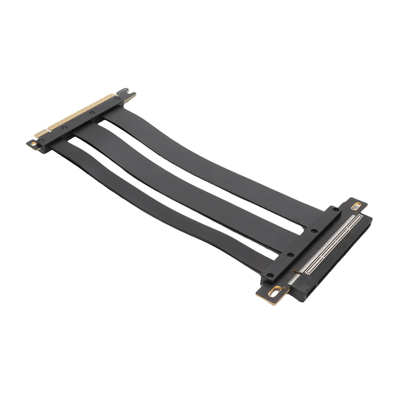 PCIE 5.0 X16 Riser -Kabel, Gen 5 GPU -Grafikkartenverlängerungskabel, 128 GB/s -Geschwindigkeit, Kompatibel mit PCIE 4.0 und WRX80/90E RTX4090/5090/RX8900/RX7900 (30cm)