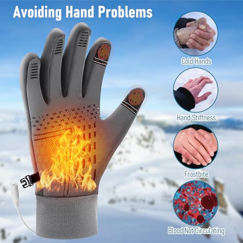 Kannino Usb Heated Gloves For Men Women thumb #5