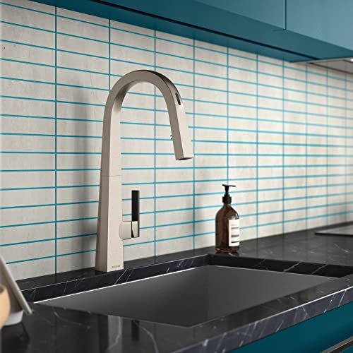 Moen Nio Spot Resist Stainless Smart Faucet Touchless Pull-Down Sprayer Kitchen Faucet With Voice And Motion Control, S75005Ev2Srs #TOP1