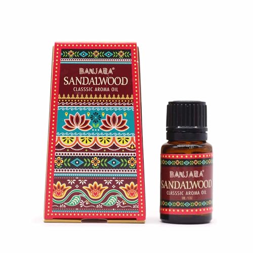 Aceite de Fragancia Sándalo Banjara 10ml. - HOSTENATURA