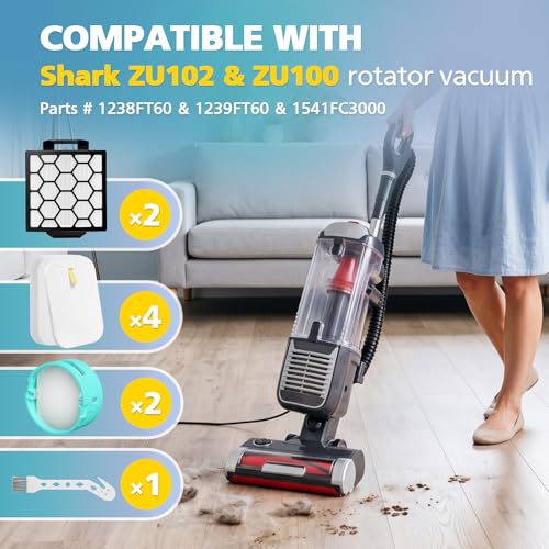 Image of ZU102 Filter Replacement for Shark Rotator Pet Upright Vacuum ZU100 ZU102