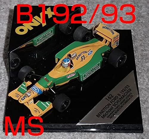 Benetton Ford B192 シューマッハ 限定版 Amazon | 162 ONYX 1/43ベネトンフォード B192/93 シューマッハ