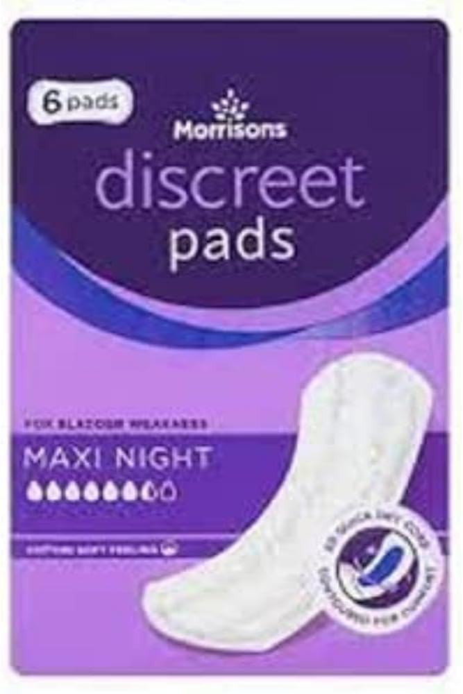 Morrisons Maxi Night Comfort Pads 6 Pack x 6