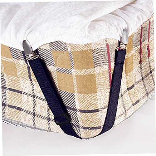 BESPORTBLE Folha 8pcs Elásticos De Cama Clipes De Colchão Clipes De Canto De Pinça De Fixadores Clip