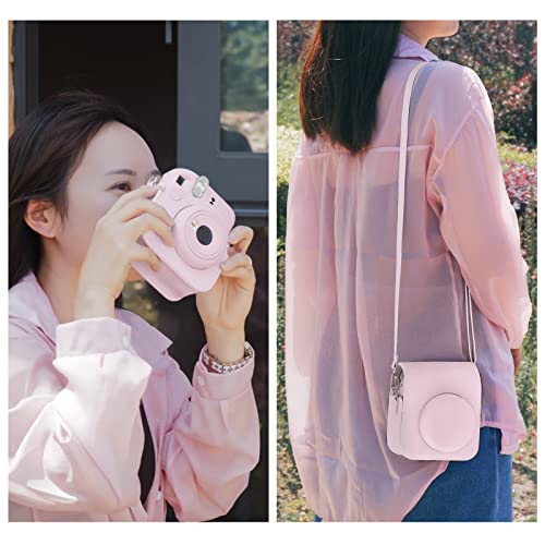 Funda protectora para cámara Instax Mini 12 color rosa miniatura 6