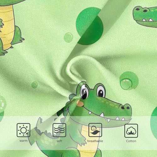 Cotton Toddler Underwear Floral Cute Cartoon Alligators Green Spots Girl Panties Cute Funny Briefs Undies Kids 2t3