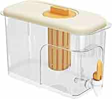 Amazon | 麦茶ポット ピッチャー 横置き 冷茶ポット 水タンク