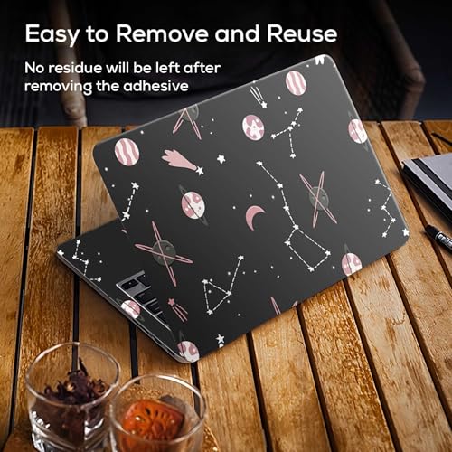 Image of Galaxsia Universe D1 Full Body Vinyl Laptop Skin /Sticker /Cover Upto 15.6 Inches Laptops Laminated-Removable-HD Quality Compatible for Hp-Dell-Sony-Lenovo-Asus etc.(15x10 Inches)