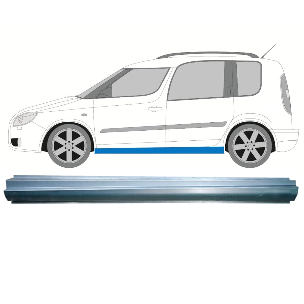 Reparaturblech Schweller für Skoda Roomster Praktik 2006-2015 / Links
