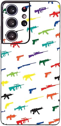 Miniatura 4 de MightySkins Skin compatible con Samsung Galaxy S21 Ultra - Thin Blue Line  Funda protectora de vinilo duradera y única  Fácil de aplicar, quitar y