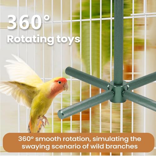 Jeux à mâcher pour calopsittes et cage à oiseaux conures - 8