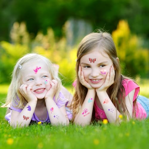 Glitzer Tattoo Schablonen,Temporäre Tattoo Schablonen, 14 Blätter 182 Stück Glitter Henna Tattoo Schablonen, Glitzertattoos Schablone für Kinder & Erwachsene Gesicht Hand Fuß Finger